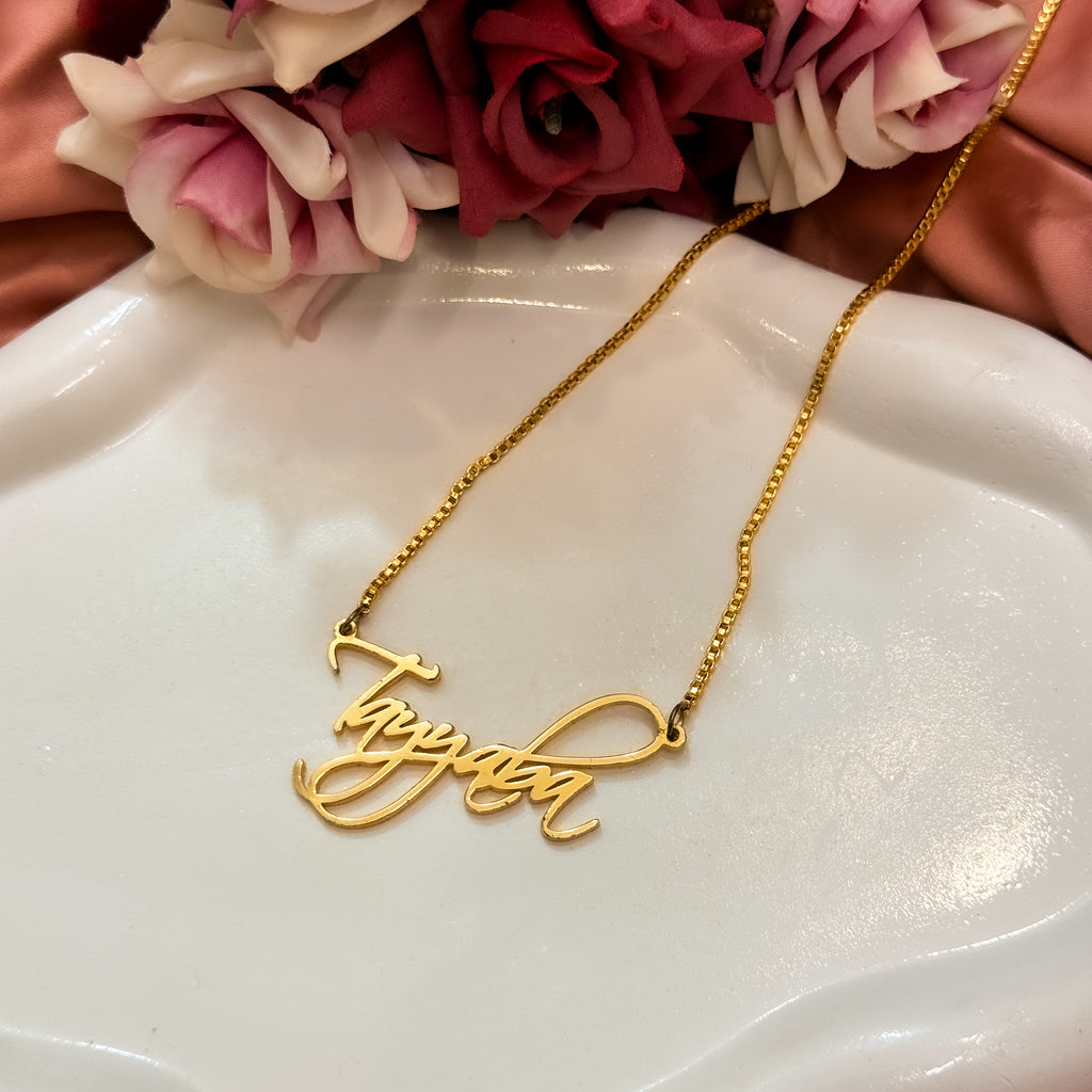 Scriptina Custom Name Necklace