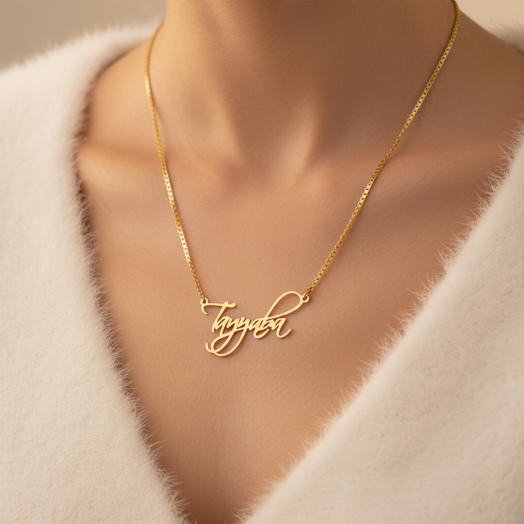Scriptina Custom Name Necklace