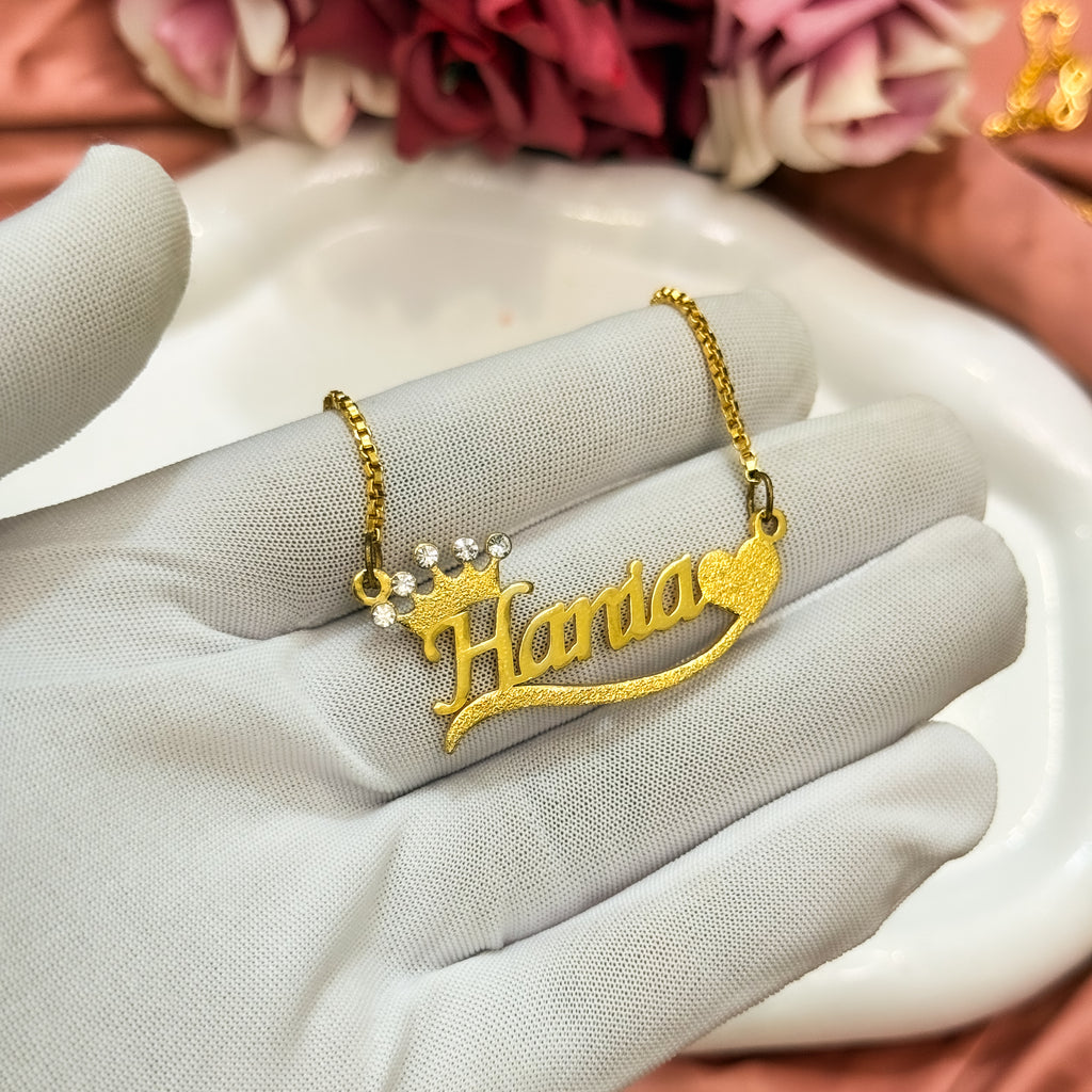 Monotype Swish Custom Name Necklace