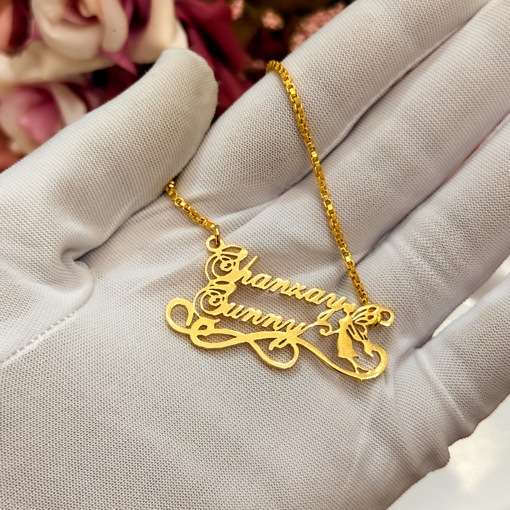 Fairy Custom Name Necklace